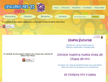 Tablet Screenshot of creacionesparati.com